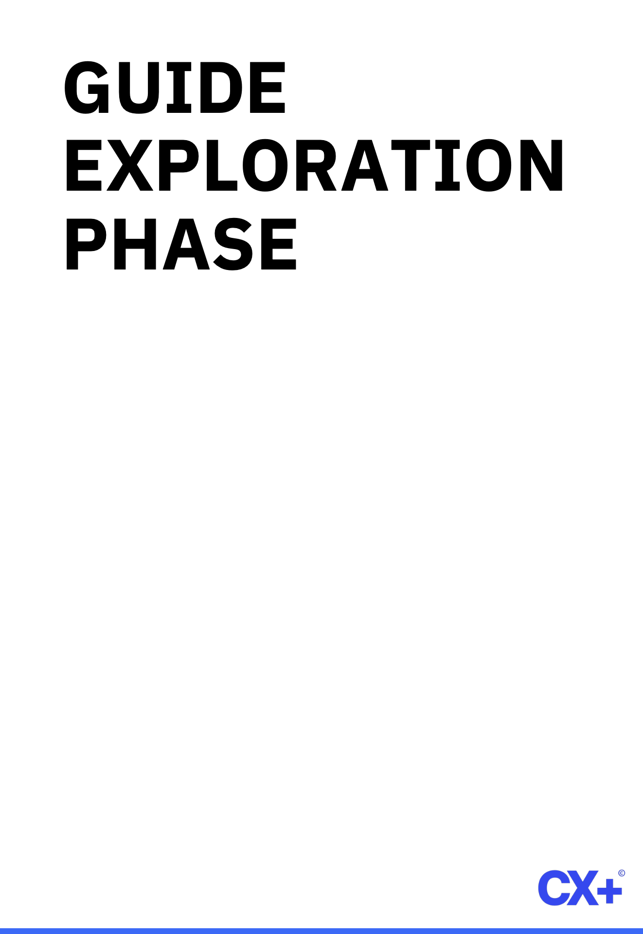 Phase Guide Exploration