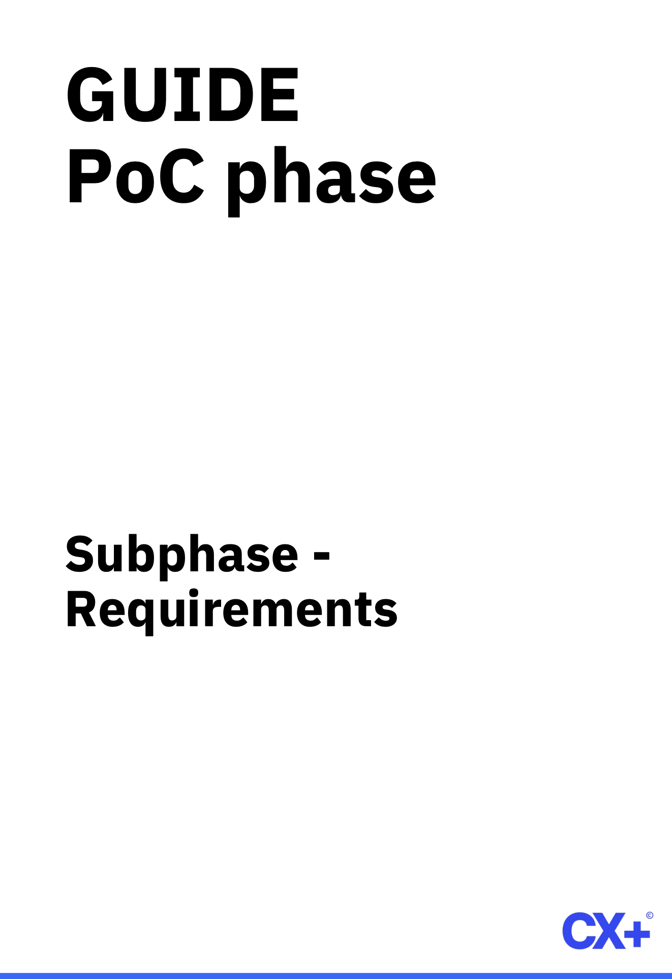 Sub Phase Guides Poc