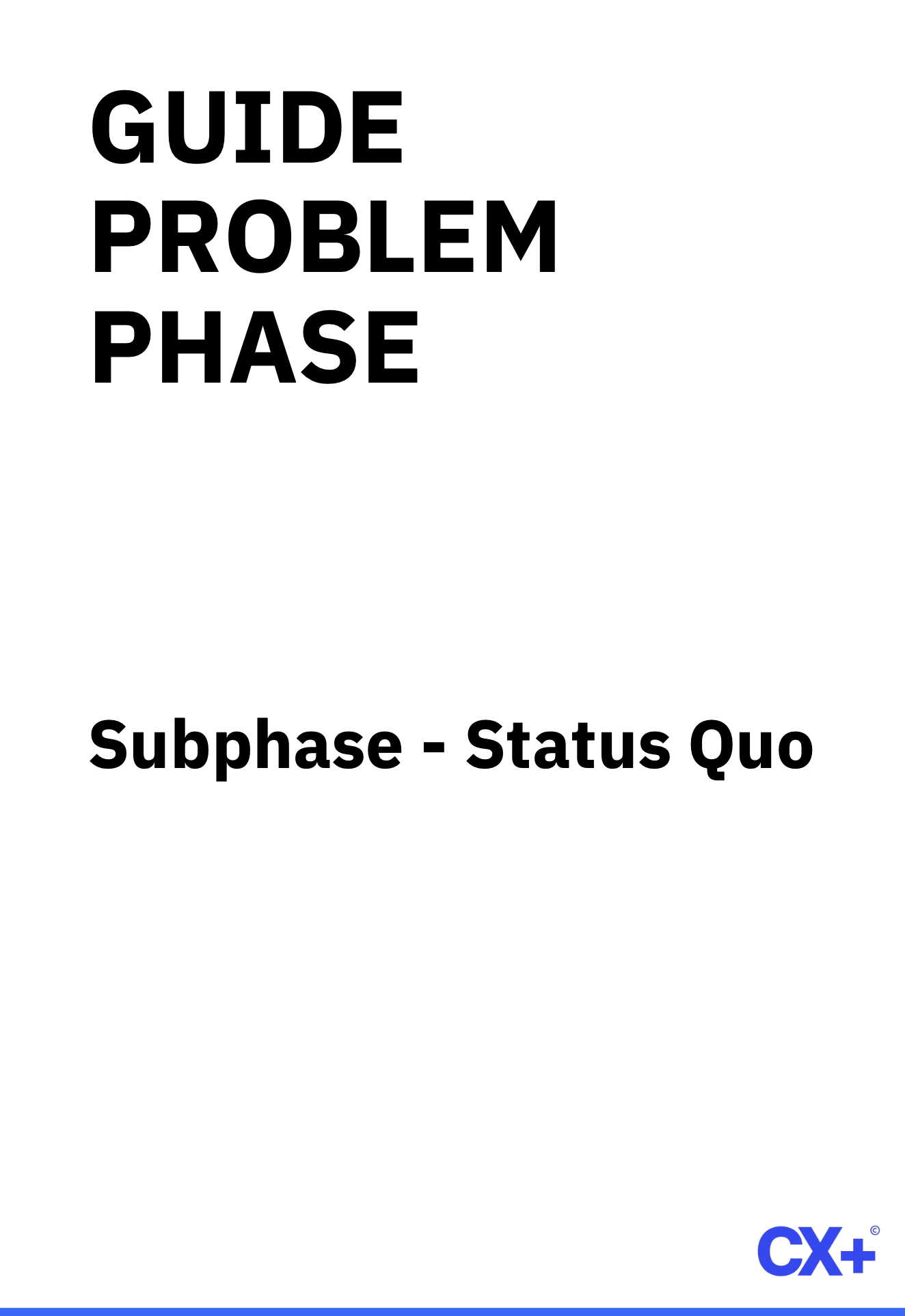 Sub Phase Guides Problem