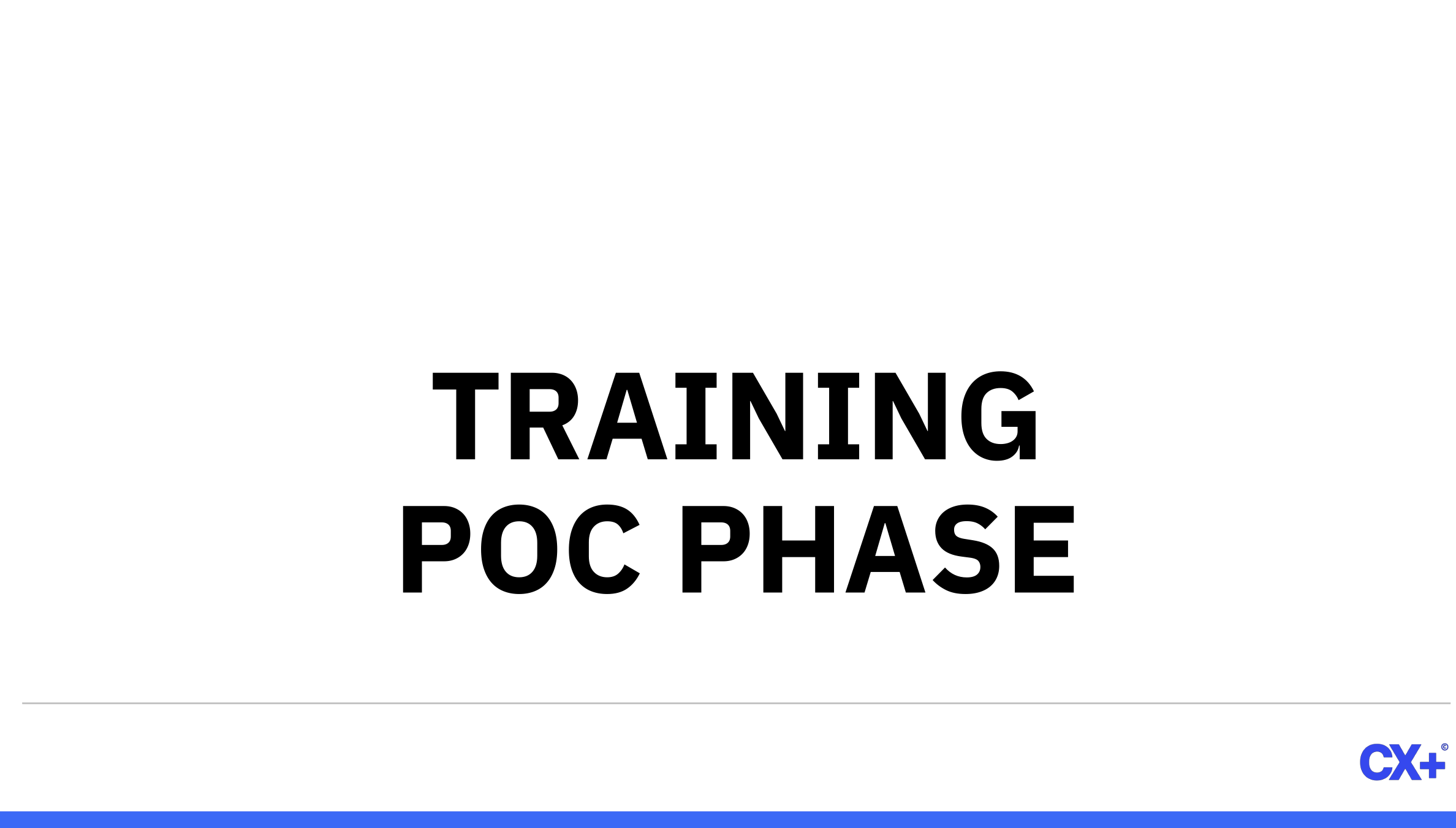Training Phase 4 Poc